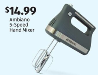 Aldi Ambiano 5-speed hand mixer offer