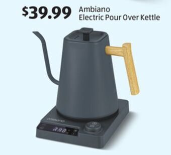 Aldi Ambiano electric pour over kettle offer