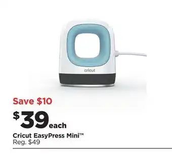 Michaels Cricut easypress mini™ offer
