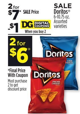 Dollar General Doritos® offer