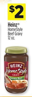Dollar General Heinz® homestyle beef gravy offer