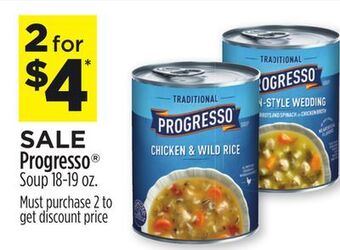 Dollar General Progresso® soup offer