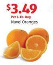 Aldi Navel Oranges offer