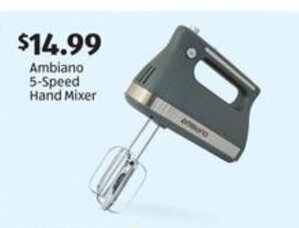 Aldi Ambiano 5-Speed Hand Mixer offer