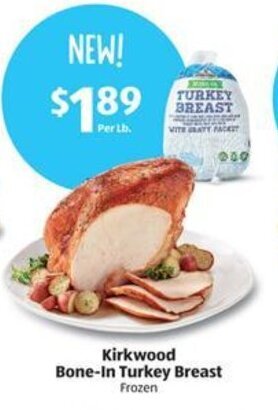 Aldi Kirkwood Bone-In Turkey Breast offer