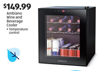 Aldi Ambiano Wine And Beverage Cooler offer
