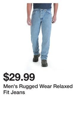 Tractor Supply Company Men's rugged wear relaxed fit jeans offer