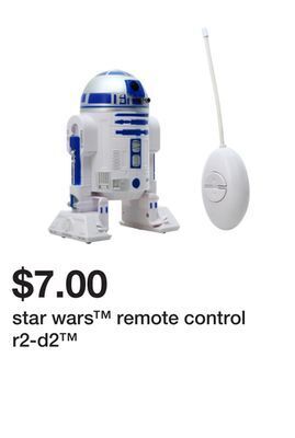 Five Below Star wars™ remote control r2-d2™ offer