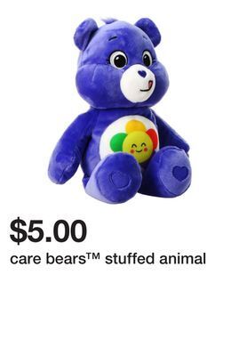 Five Below Care bears™ stuffed animal offer