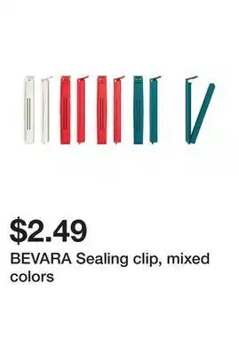 Ikea Bevara sealing clip, mixed colors offer
