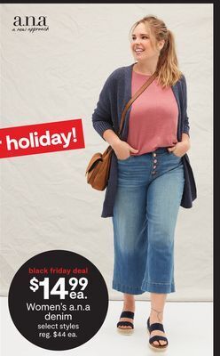 JC Penney Women's a.n.a denim offer