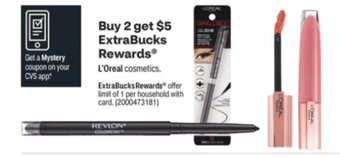 CVS L'Oreal Cosmetics. offer
