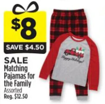Dollar General Matching Pajamas for the Family offer