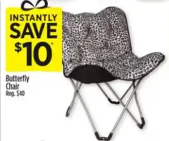 Dollar General Butterfly Chair offer