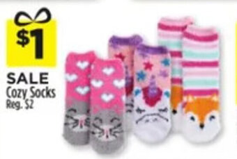 Dollar General Cozy Socks offer
