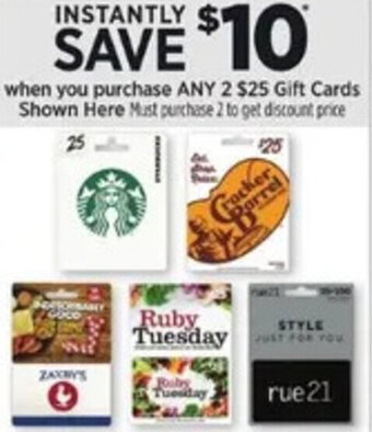 Dollar General Gift Cards offer
