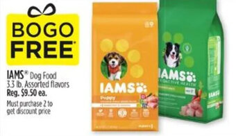 Dollar General Iams Dog Food 3.3 lb. offer
