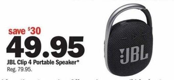 Meijer JBL Clip 4 Portable Speaker offer