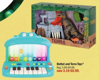 Meijer Battat and Terra Toys offer