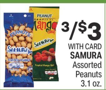 CVS Samura assorted peanuts 3.1 oz. offer