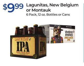 Rite Aid Lagunitas, new belgium or montauk offer