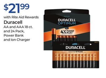 Rite Aid Duracell offer
