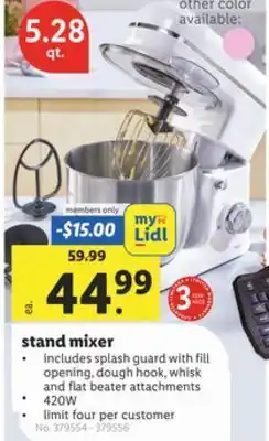 Lidl Stand mixer offer