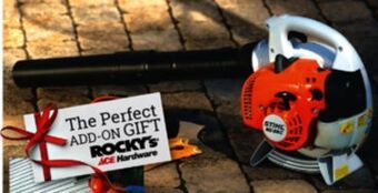 Ace Hardware Stihl bg 56 c-e gas blower offer