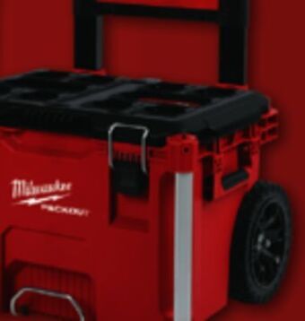 Ace Hardware Milwaukee packout™ rolling tool box offer