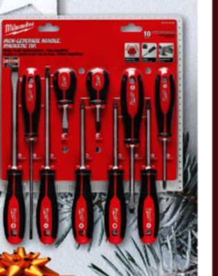Ace Hardware Milwaukee® 10-pc. screwdriver set offer