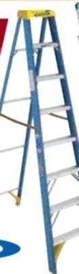 Ace Hardware Werner® 8' type i 250 lb. capacity fiberglass stepladder offer