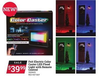Ace Hardware Feit electric color caster led flood light with remote control offer
