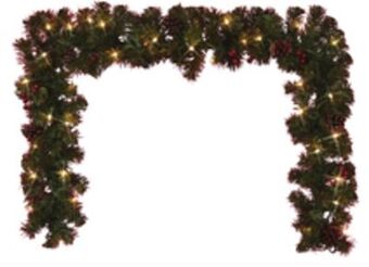 Ace Hardware Pre-lit northern pine 6' garland offer