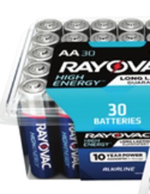 Ace Hardware Rayovac® battery aa or aaa 30/pk. offer