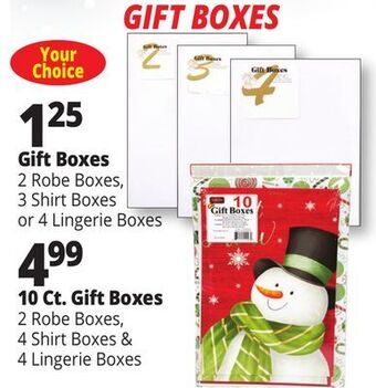 Ocean State Job Lot Gift boxes offer