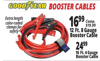 Ocean State Job Lot Goodyear booster cables offer