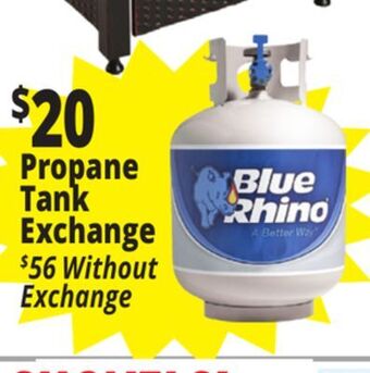 Ocean State Job Lot Propane tank exchange offer