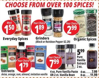 Ocean State Job Lot Spices offer