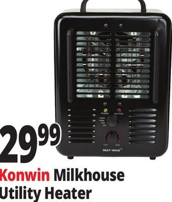 Ocean State Job Lot Konwin milkhouse utility heater offer