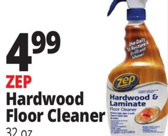 Ocean State Job Lot Zep hardwood floor cleaner offer
