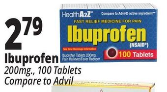 Ocean State Job Lot Ibuprofen offer