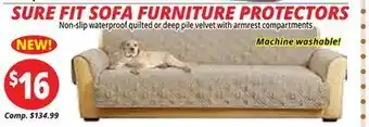 Ocean State Job Lot Sure fit sofa furniture protectors offer