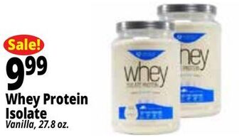Ocean State Job Lot Whey protein isolate offer