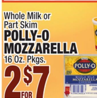 C Town Polly-o mozzarella offer