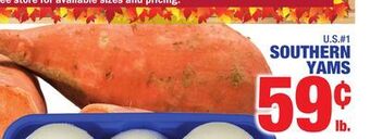 C Town Southern yams offer