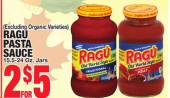 C Town Ragu pasta sauce offer