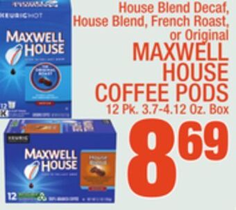 C Town Maxwell house coffee pods offer
