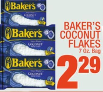C Town Baker's coconut flakes offer