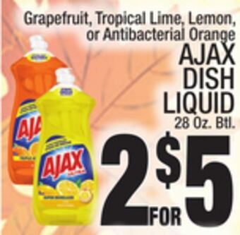 C Town Ajax dish liquid offer