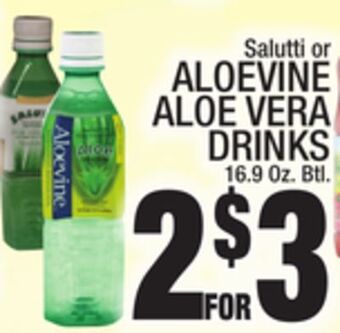 C Town Aloevine aloe vera drinks offer